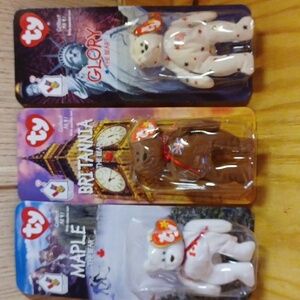 Ty McDonald's International Bears Bundle Of 3, Ronald McDonald House Charities